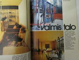 Avotakka 1973 nr 3, musiikkiperheen kotona - Arja Tuomarila ja Kai Lind, istutko hyvin -tuoliesittely mm. Haimi, Aalto