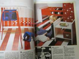 Avotakka 1973 nr 3, musiikkiperheen kotona - Arja Tuomarila ja Kai Lind, istutko hyvin -tuoliesittely mm. Haimi, Aalto