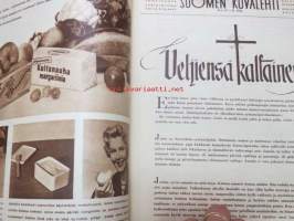 Suomen Kuvalehti 1956 nr 51-52, 22.12.1956, Joulunumero, sis. mm. seur. artikkelit / kuvat / mainokset; Becantex, Simson, Kultanauha, Majesteetti, Unkarin omatunto