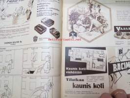 Suomen Kuvalehti 1956 nr 29, 21.7.1956, sis. mm. seur. artikkelit / kuvat / mainokset; Bacimycin, Kisa laatusokeria, Tokeita oppikirjatehtailulle...