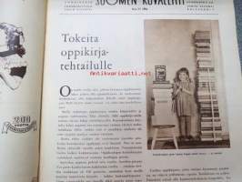 Suomen Kuvalehti 1956 nr 29, 21.7.1956, sis. mm. seur. artikkelit / kuvat / mainokset; Bacimycin, Kisa laatusokeria, Tokeita oppikirjatehtailulle...