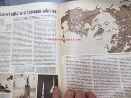 Suomen Kuvalehti 1956 nr 29, 21.7.1956, sis. mm. seur. artikkelit / kuvat / mainokset; Bacimycin, Kisa laatusokeria, , Tokeita oppikirjatehtailulle, Velkamme