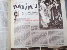Suomen Kuvalehti 1956 nr 29, 21.7.1956, sis. mm. seur. artikkelit / kuvat / mainokset; Bacimycin, Kisa laatusokeria, Tokeita oppikirjatehtailulle...