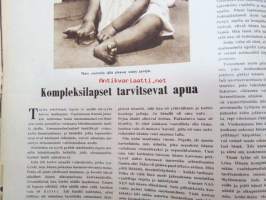 Suomen Kuvalehti 1956 nr 29, 21.7.1956, sis. mm. seur. artikkelit / kuvat / mainokset; Bacimycin, Kisa laatusokeria, Tokeita oppikirjatehtailulle...