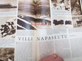 Suomen Kuvalehti 1956 nr 29, 21.7.1956, sis. mm. seur. artikkelit / kuvat / mainokset; Bacimycin, Kisa laatusokeria, Tokeita oppikirjatehtailulle...