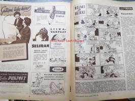 Suomen Kuvalehti 1956 nr 29, 21.7.1956, sis. mm. seur. artikkelit / kuvat / mainokset; Bacimycin, Kisa laatusokeria, Tokeita oppikirjatehtailulle...