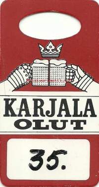 Karjala Olut -  narikkalappu