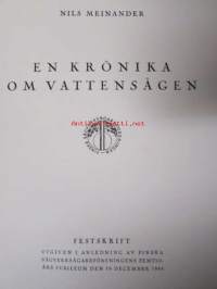 En krönika om vattensågen
