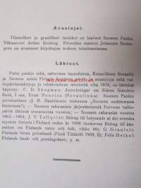 Suomen Pankki 1811-1911