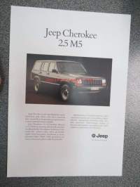 Jeep Cherokee 2,5 M5 -myyntiesite