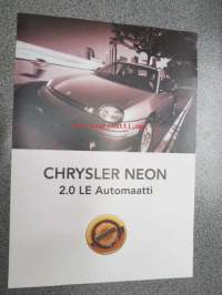 Chrysler Neon 2.0 LE -myyntiesite