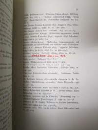 Luettelo ennen v. 1927 painetusta Kalevalaa koskevasta kirjallisuudesta / Bibliographie du Kalevala jusqu&#039;en 1926