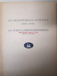 A.B. Juselius Skjortfabrik 1865-1945  -  A.B. Åbo Paraplyfabrik 1885-1845 - två banbrytande företag inom Finlands industriliv