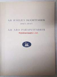 Paitatehdas Juselius Oy 1865-1945 Turun Sateenvarjotehdas Oy 1885-1945 , kaksi Suomen talouselämän uraauurtavaa yritystä