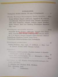 Finska Träsliperiföreningen 1893-1922 -kokonahkainen lahjasidos nr 24/25 (tarkoitettu jaettaviksi teollisuuslaitosten suurimmille omistajille)