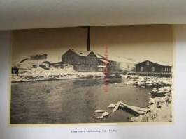 Finska Träsliperiföreningen 1893-1922 - numeroitu painos 22/25, kuulunut Frenckellin arkistokokoelmaan -kokonahkainen lahjasidos