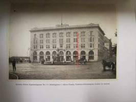 Finska Träsliperiföreningen 1893-1922 - numeroitu painos 22/25, kuulunut Frenckellin arkistokokoelmaan -kokonahkainen lahjasidos