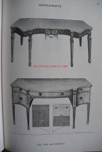 The Sheraton Director, The Chippendale Director, The Hepplewhite Director (3 kirjaa, 3 books)
