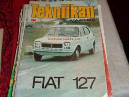 Tekniikan maailma 7/1971 Fiat 127, kaasustako apua autoiluun