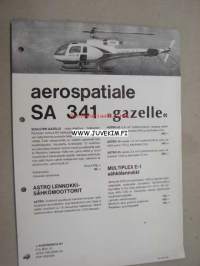 Aerospatiale SA 341 Gazelle radio-ohjattu helikopteri -myyntiesite