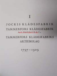 Tammerfors Klädesfabriks A.B. 1797-1947 I-II