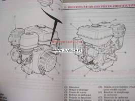 Honda GX240, GX340 aggregaatti -käyttöohjekirja