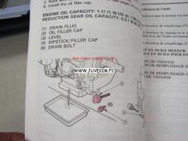 Honda GX240, GX340 aggregaatti -käyttöohjekirja