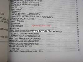 Case Uni-loader 1825, 1825B PI.N. JAFO140365 ja myöhemmät -käyttöohjekirja