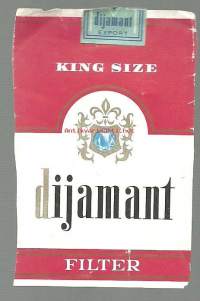 Dijamant  -  tupakkaetiketti,