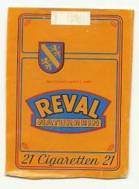 Reval  -  tupakkaetiketti,