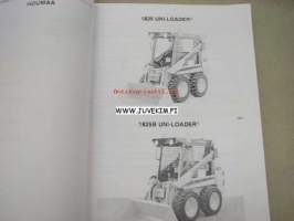 Case Uni-loader 1825, 1825B PI.N. JAFO140365 ja myöhemmät -käyttöohjekirja