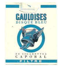 Cauloises  -  tupakkaetiketti,