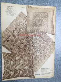 Kodin käsitöitä - Kotilieden liite 1937 nr 7 kuuluu numeroon 18 1937