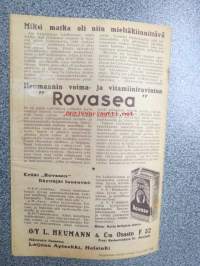 Matka ihmisruumiin lävitse - Kertomus Rovasti Heumannin Lääkkeiden käyttäjille (sisältää myös sääennustukset kesäkuukausia varten huhtikuu - syyskuu 1932)