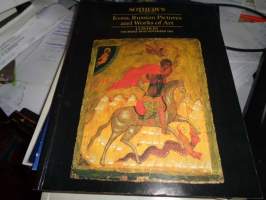 Sotheby`s. Icons, Russian pictures and works of art. 1991