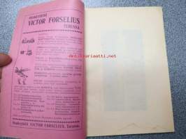 Turun Lehden Joulu-Albumi 1907 - Annettu lahjaksi Turun Lehden Tilaajille -joululehti, sis. mm. artikkelit; Orijärven kaivokset, Aittamäen karjakkokoulu, Kaksi