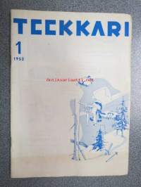 Teekkari 1953 nr 1 -Tekniikan ylioppilaiden osakuntalehti