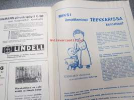 Teekkari 1953 nr 1 -Tekniikan ylioppilaiden osakuntalehti