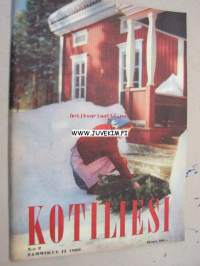 Kotiliesi 1960 nr 2, Tammikuu.  Mieheni on rikospoliisi, kirj.  Sirkka-Liisa Saari