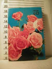 taittokortti   75v ruusut