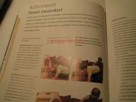 Pienten puhetta, 2003. Kielen kehitys eleistä sanoiksi.  Opi ymmärtämään lapsen eleitä, ilmeitä, jokellusta, sanoja, itkua, naurua, kiukuttelua, ujostelua,