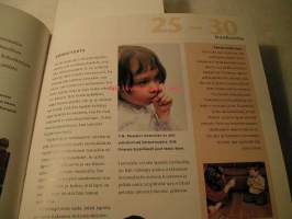 Pienten puhetta, 2003. Kielen kehitys eleistä sanoiksi.  Opi ymmärtämään lapsen eleitä, ilmeitä, jokellusta, sanoja, itkua, naurua, kiukuttelua, ujostelua,