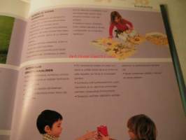 Pienten puhetta, 2003. Kielen kehitys eleistä sanoiksi.  Opi ymmärtämään lapsen eleitä, ilmeitä, jokellusta, sanoja, itkua, naurua, kiukuttelua, ujostelua,