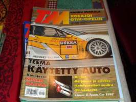 Tekniikan maailma 8/1995 Hannu Mikkola koeajoi DTM-Opelin, teema käytetty auto, koeajossa Nissan Maxima