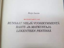 Runsaat neljä vuosikymmentä rahti- ja matkustajaliikenteen pestissä