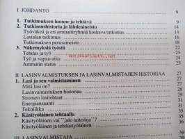 Lasinvalmistajat ja lasinvalmistus Suomessa 1900-luvun alkupuolella