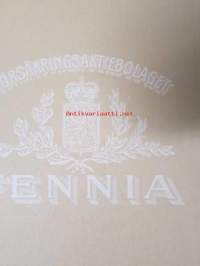 Fennia Patria 1882 1888 1957 Två banbrytande företag och deras insatser i Finlands försäkringsväsen