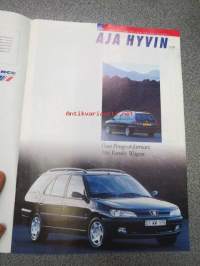 Aja Hyvin 1997 nr 3 -Oy Maan auto Ab / Peugeot -asiakaslehti
