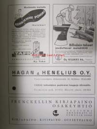 Graafikko 1935 nr 1-10 -sidottu vuosikerta