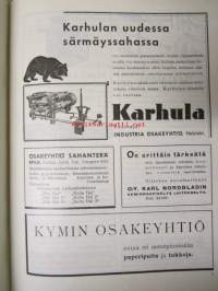 Graafikko 1935 nr 1-10 -sidottu vuosikerta